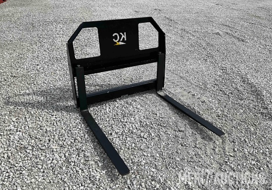 KC 42in. Skid Steer Forks