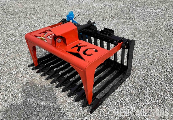 48in. Skeleton Grapple Bucket w/Single Cylinder