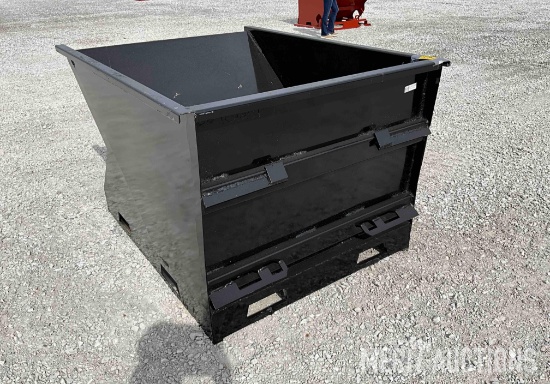 1.5yd. Skid Steer Trash Hopper