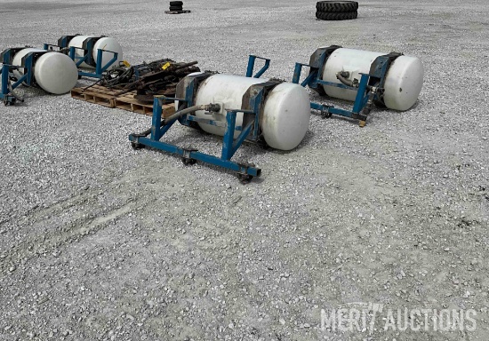 (6) Piece Kinze 12 Row Liquid Fertilizer Applicator off of Kinze Planter