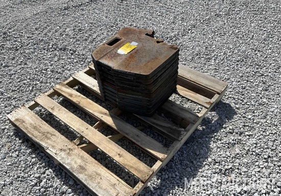 (10) Front Tractor Weights