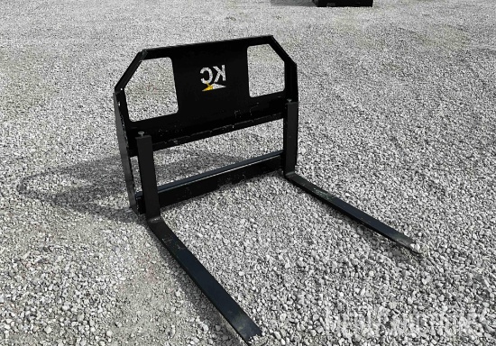 KC 42in. Skid Steer Forks
