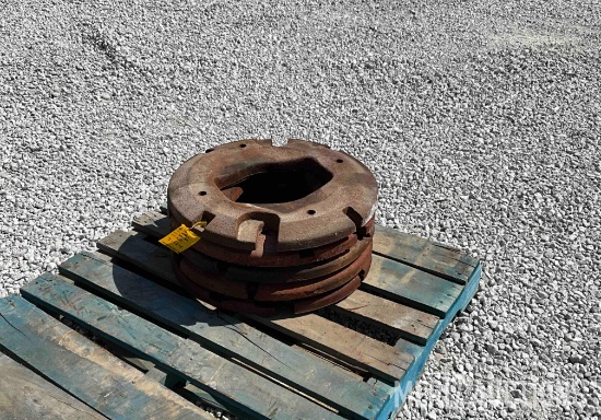 (5) Tractor Wheel Weights
