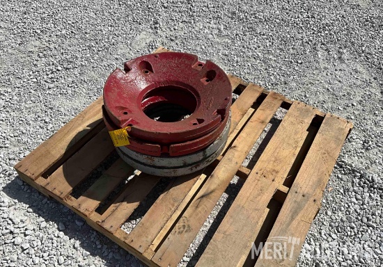 (4) Tractor Wheel Weights