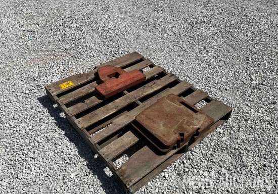 (2) Front Tractor Weights and (1) T Weight