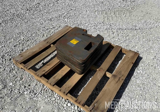 (6) Front Tractor Weights