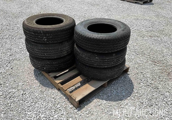(6) 225/75R15 Tires