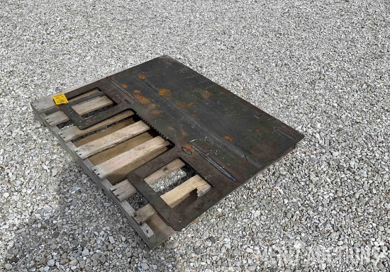 Skid Steer Plate w/5/16in. Guard