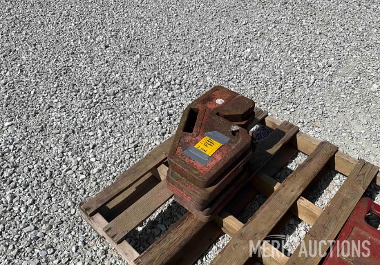 (6) Front Tractor Weights