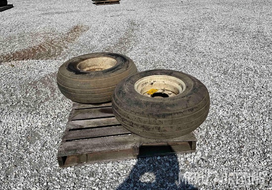 Set of (2) 12.5-15 8 Bolt Rims and Tires