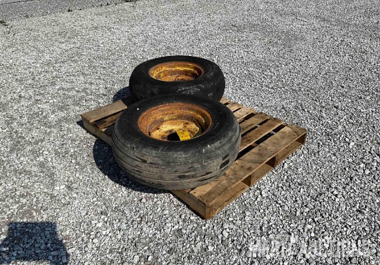 Set of (2) 6 Bolt Rims and Tires