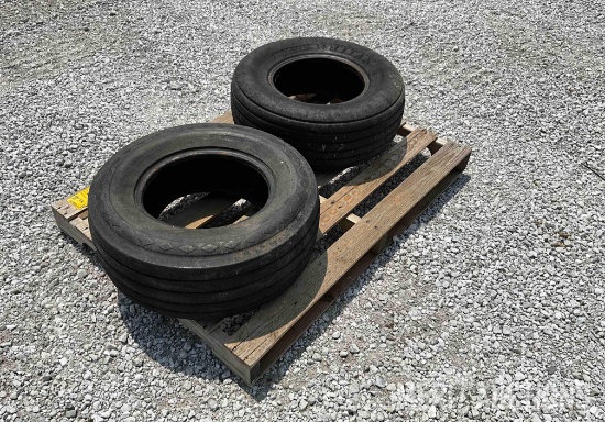 Set of (2) 11L-15 Tires