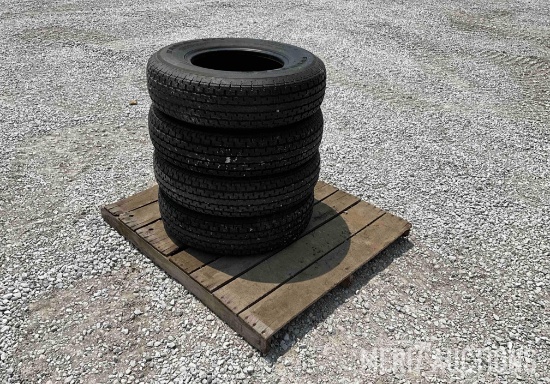 (4) 235/80-16 Tires