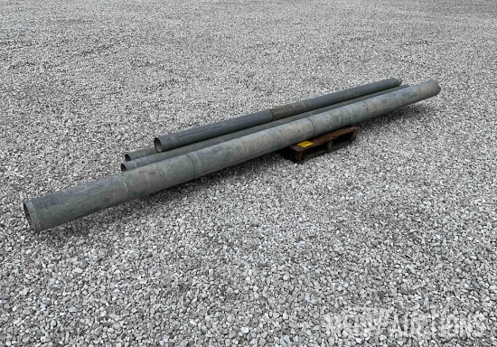 Pallet of 4in. Pipe and (1) 6in. Pipe