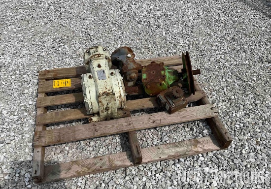 Pallet of Assorted Gear Reduction Boxes