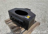 KC 42in. Mini Skid Steer Concrete Bucket