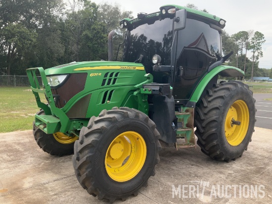 2015 John Deere 6120R Tractor