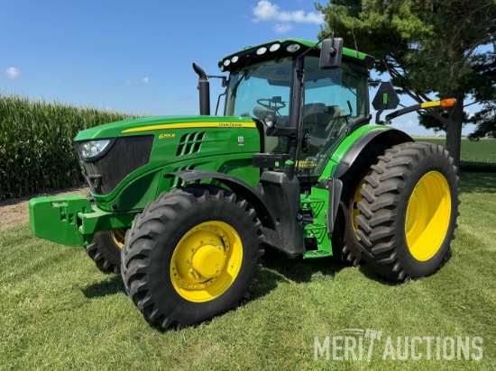 2018 John Deere 6155R MFWD tractor