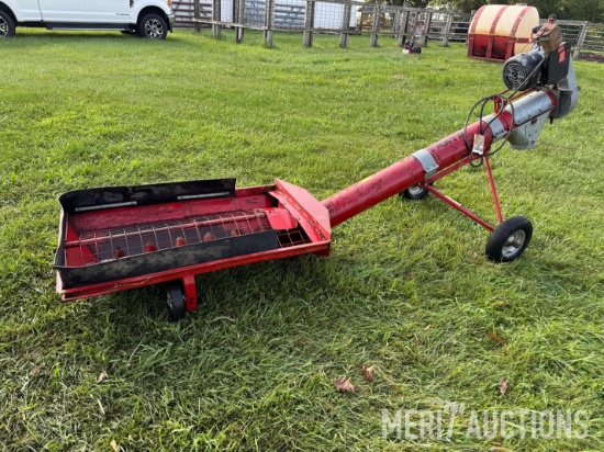 Mayrath 8in portable hopper auger