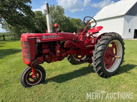 1953 International Farmall Super C 2wd gas tractor