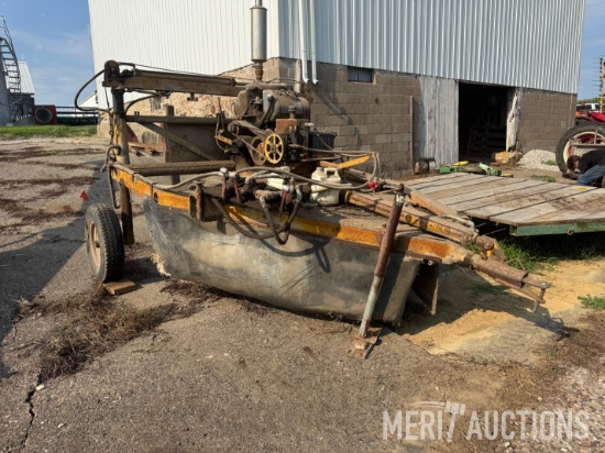 Vermeer Pow-R-Stump Cutter Model 10 pull-type stump grinder