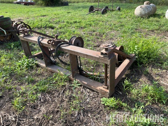 Shop Built Bale Unroller
