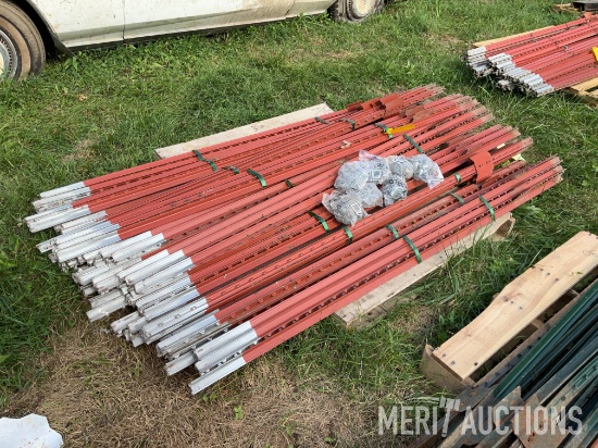(85) Unused 6 1/2ft. T post