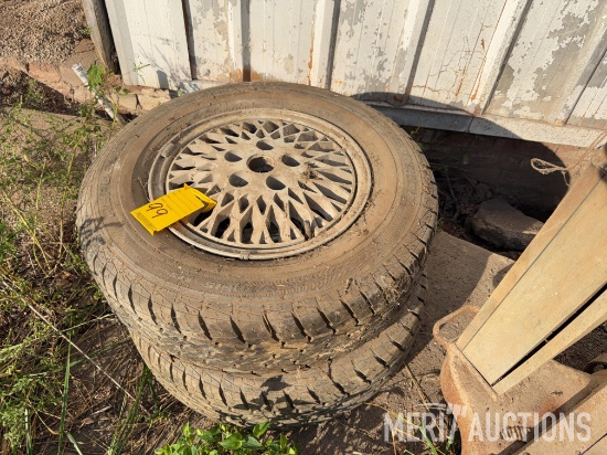 (2) Pontiac Wheels