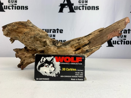 Wolf Performance Ammunition .30 Carbine