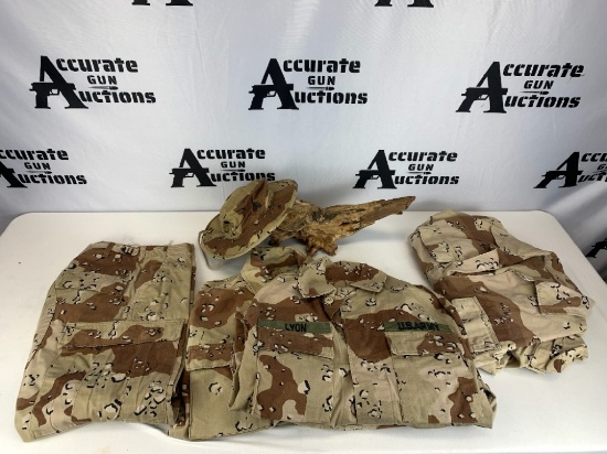 US Army Desert Camo Gear