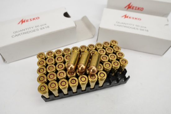 Mesko 200 Rounds of 9x18