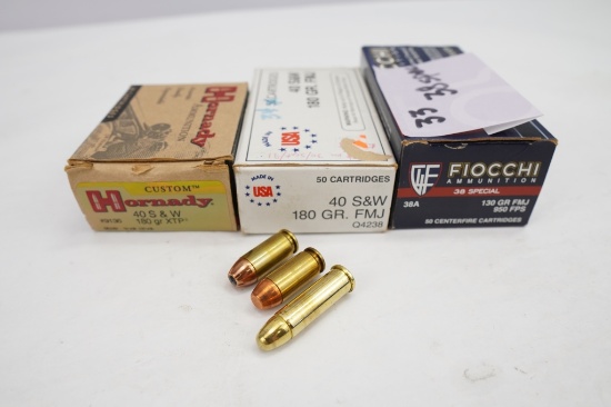Misc Ammo .40 S&W/ 38 SPL