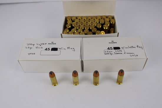 Reloaded Ammo 45 WIN MAG