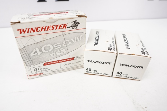 Winchester 200 Rounds 40S&W