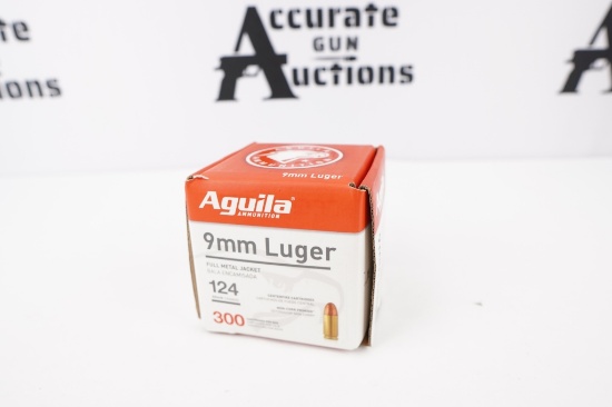Aquila 124 GR FMJ 9mm