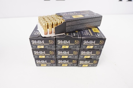 Federated Ordnance 500 Rounds 9mm | Online Auctions | Proxibid