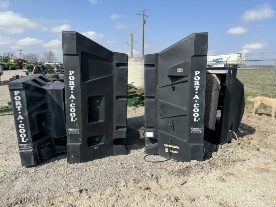 4 used Port-A-Cool.