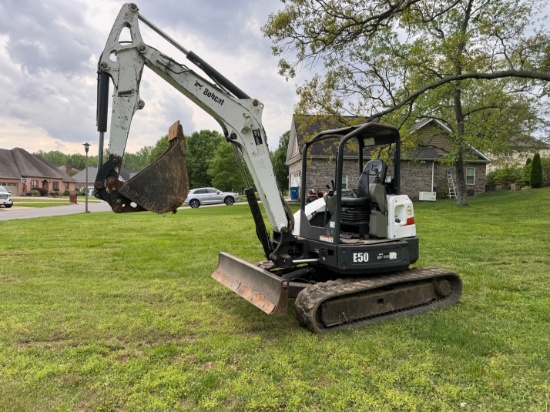 2012 BOBCAT E50 MINI EXCAVATOR