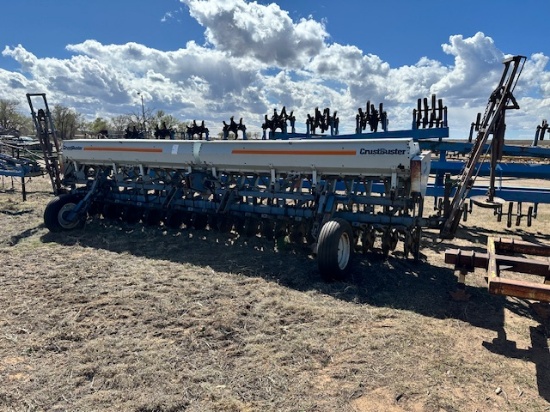 CRUST BUSTER GRAIN DRILL WITH FOLDING MARKERS
