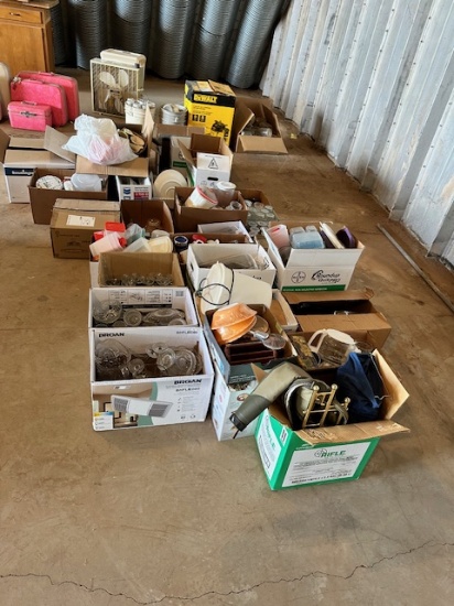 LARGE LOT OF DISHES AND GLASS WARE