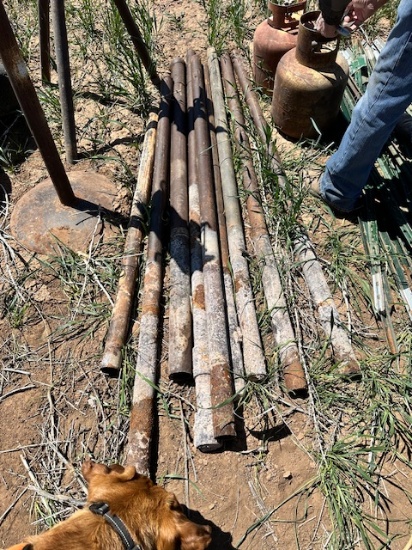 LOT OF FENCE POSTS
