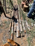 LOT OF FENCE POSTS
