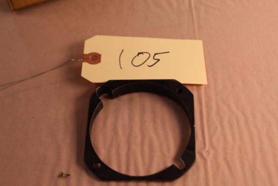 Aircraft instrument mounting wedge 7.5°