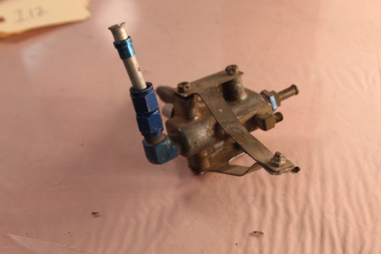 Aircraft fuel gas collator body