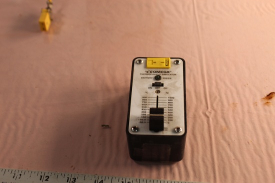 Omega thermocouple simulator model CL 300 degrees C