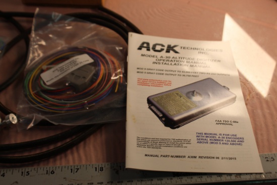ACK altitude digitizer installation kit