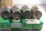 4 each Airborne 1J4 6 vacuum air filters NOS