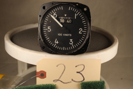 Kollsman airspeed indicator pitot static PN 1214BX 8 05