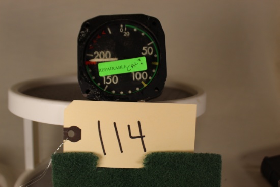 AeroSonic airspeed indicator PN 20025-2173