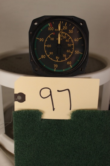 MacLeod instruments airspeed indicator PN 230-210-00-1610